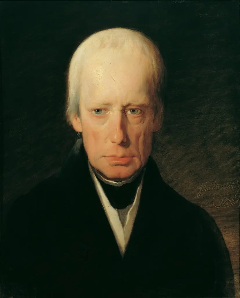 Emperor Franz I of Austria, by Friedrich von Amerling, oil, 1832