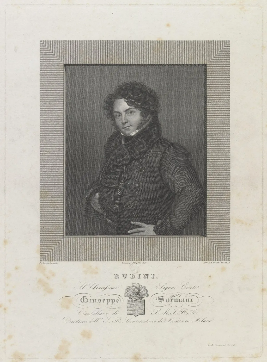 H Beard Print Collection, by Pietro Luchini, 1883