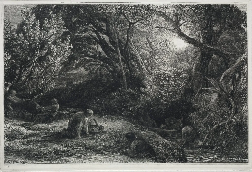 The Morning of Life, by Samuel Palmer, 1860