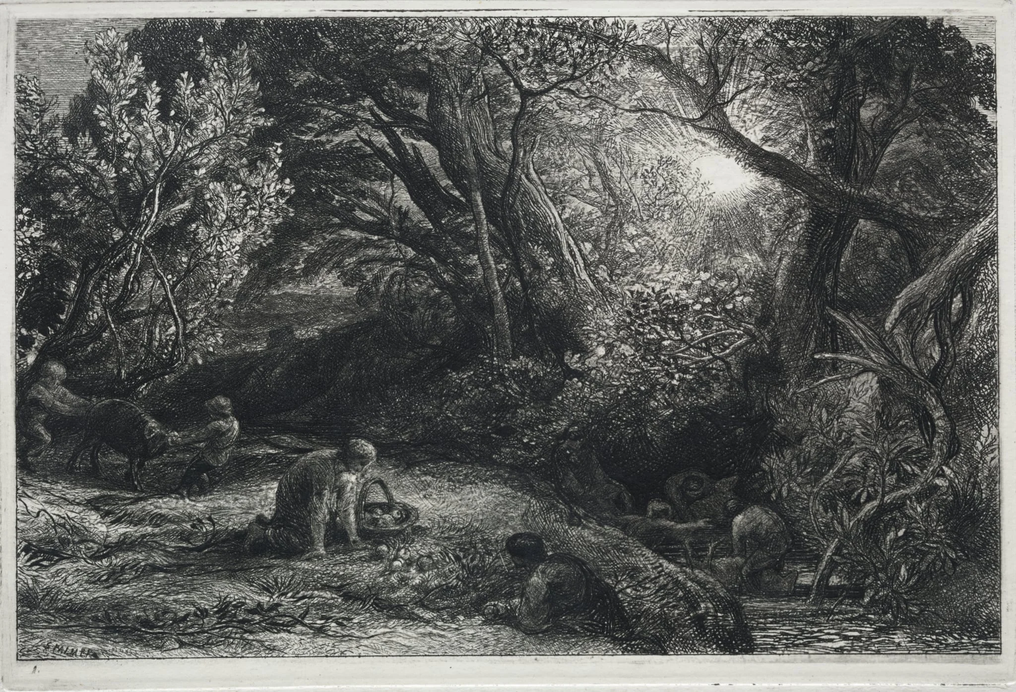 The Morning of Life, detail