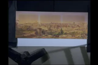 Rome as it is, from the Palatine Hill, by Arthur Ashpitel, watercolor, 1830
