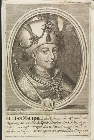 Turkish sultans, sultanas and other historical figures, by Johann Friedlein, 1704