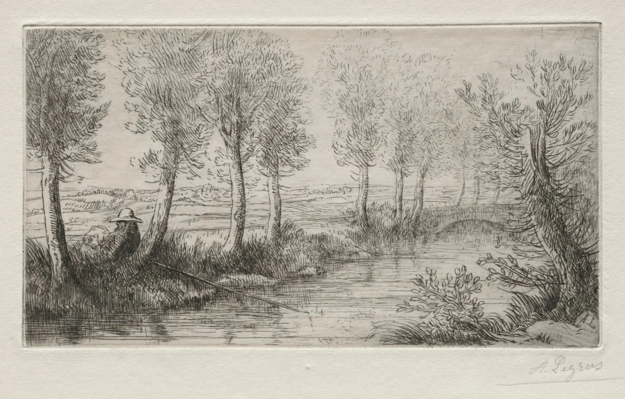Near the Mill, detail