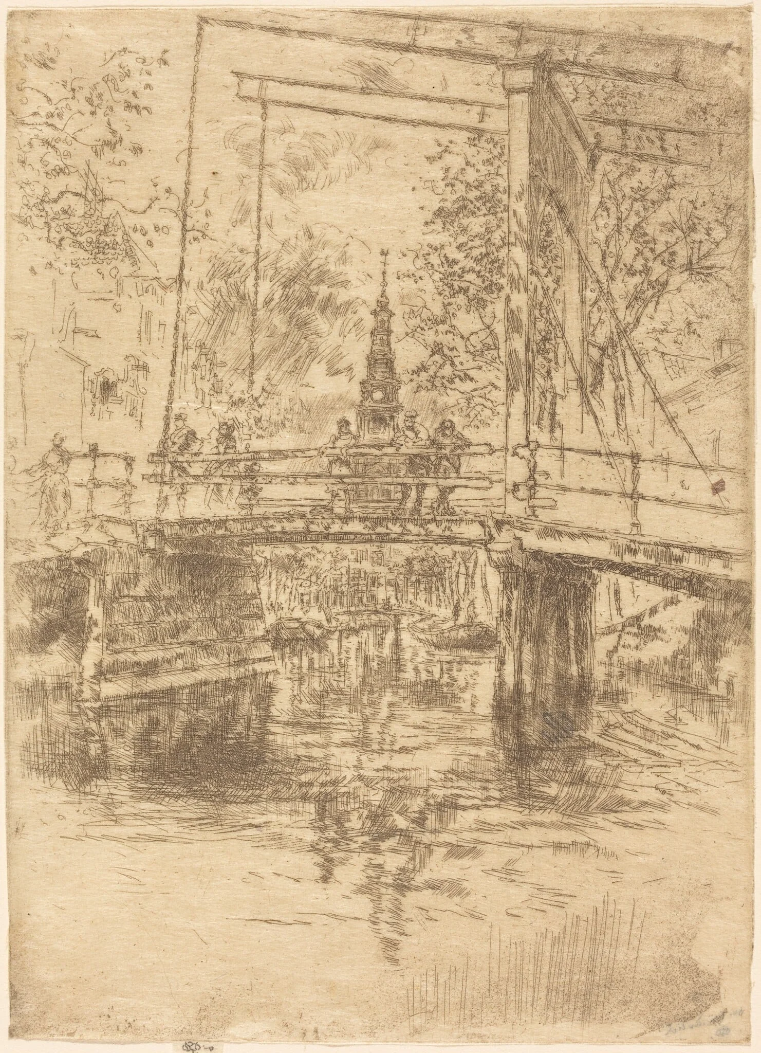 Little Drawbridge, Amsterdam, detail
