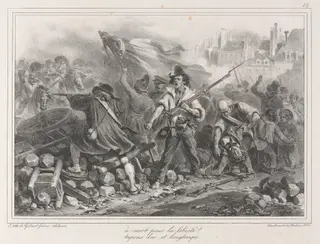 Album of 1831: Freedom or death!, by Auguste Raffet, 1831