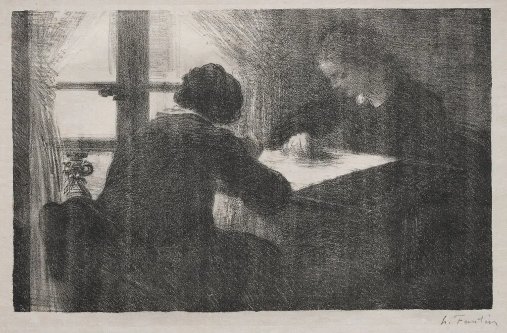 The Embroiderers, by Henri Fantin-Latour, 1895