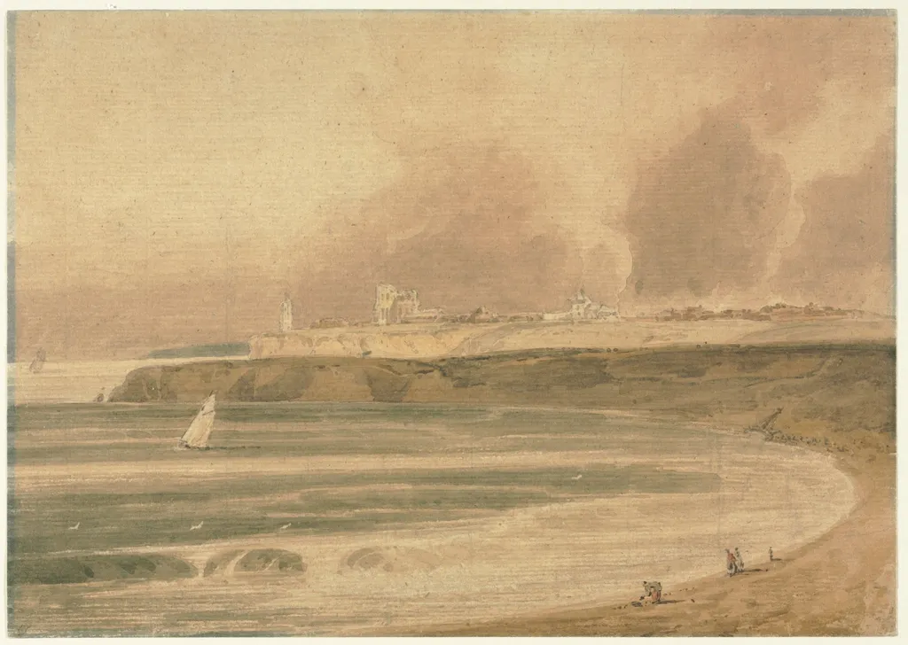 Tynemouth, Northumberland, by Thomas Girtin, 1798