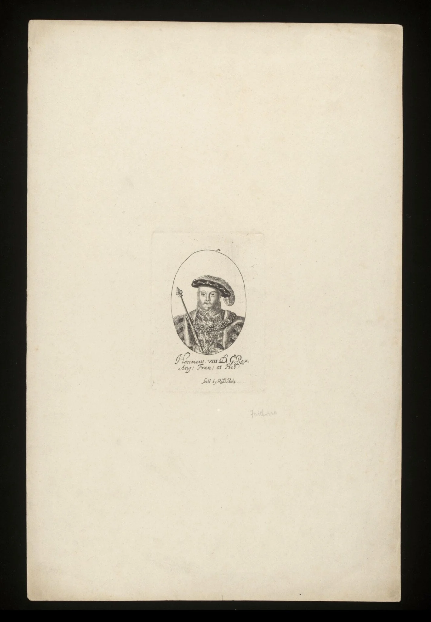 H Beard Print Collection, detail