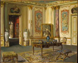 Le Grand Salon, Musée Jacquemart-André, by Walter Gay, oil, 1913