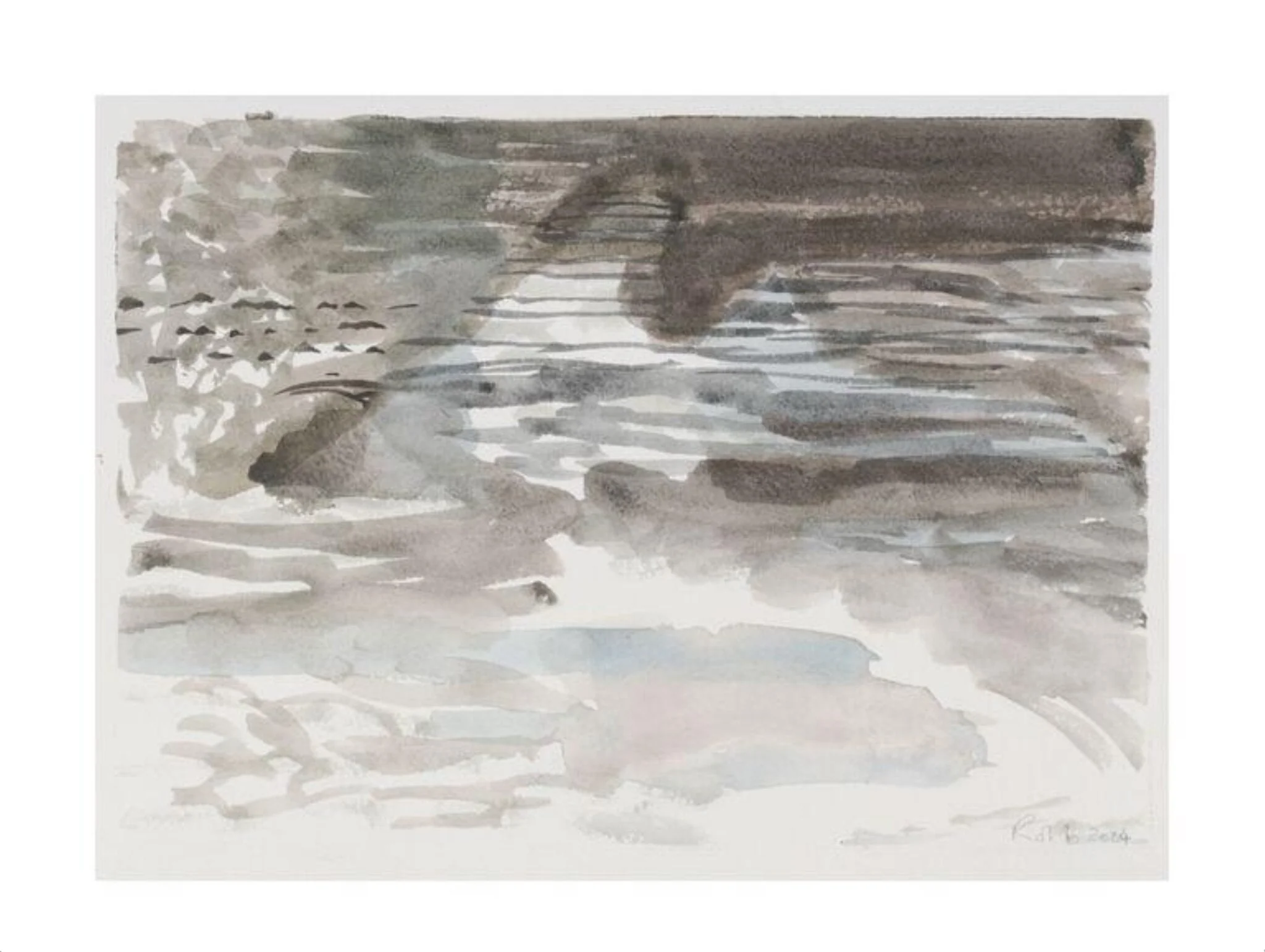 River currents, Veneto, detail