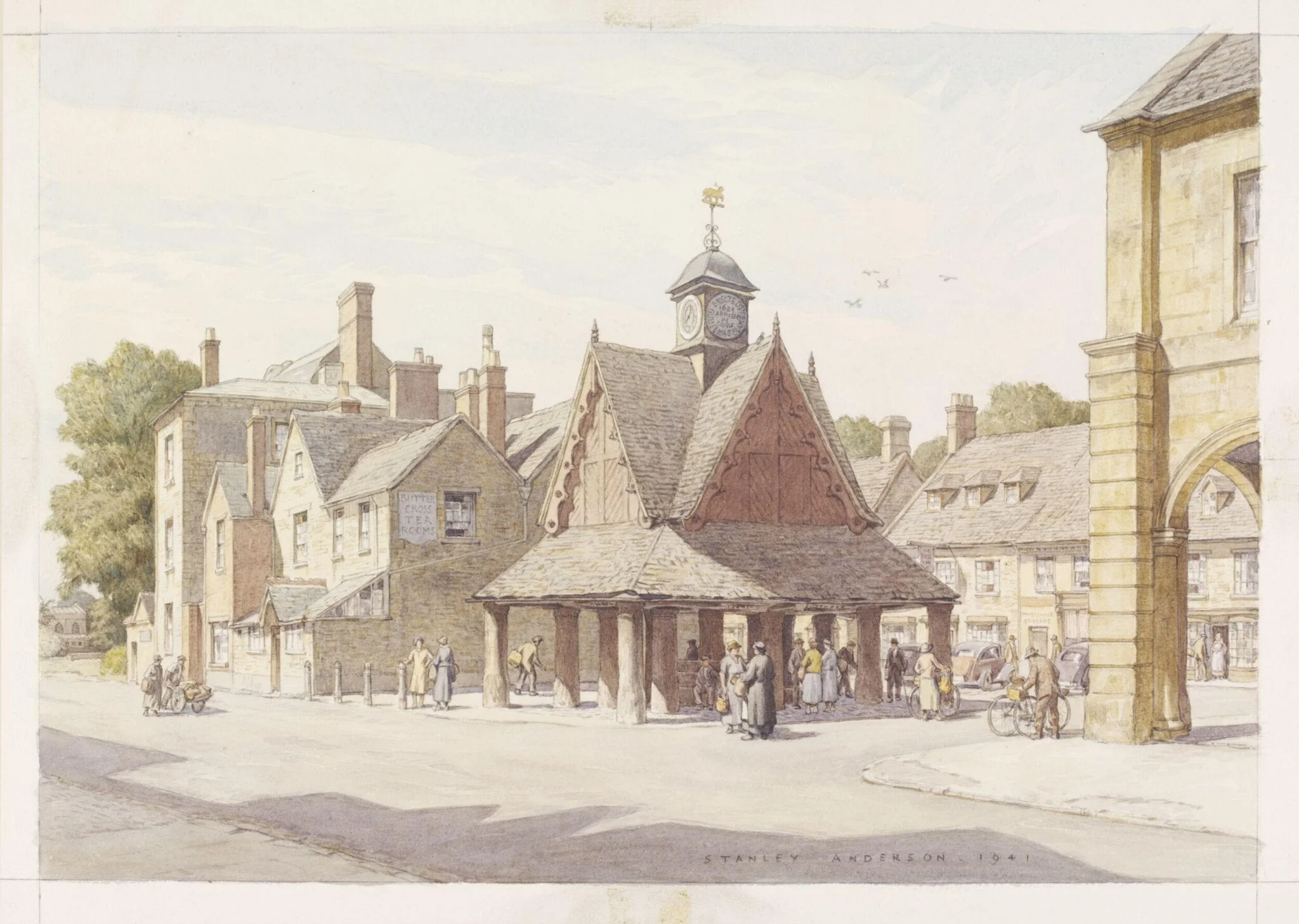 Butter Cross, Whitney, detail