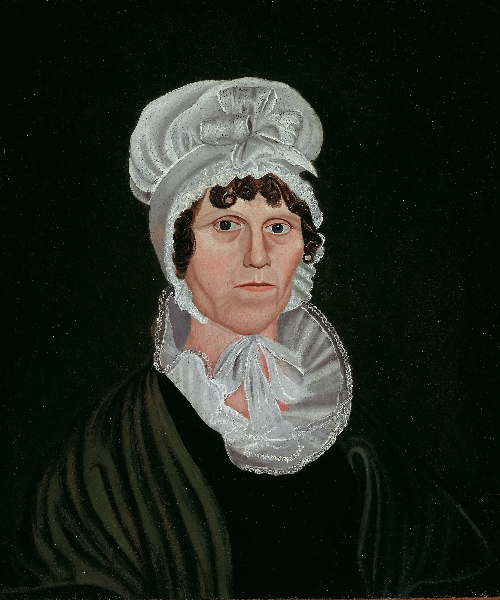 Woman in Black, detail