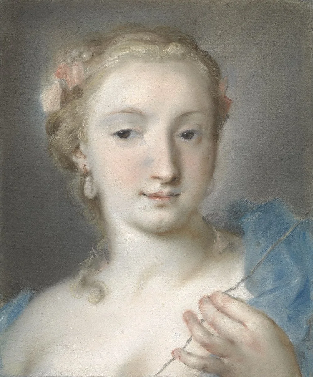 Die Parze Lachesis, detail