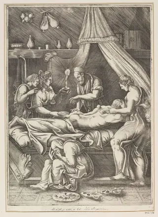 Untitled, by Giorgio Ghisi, 1535