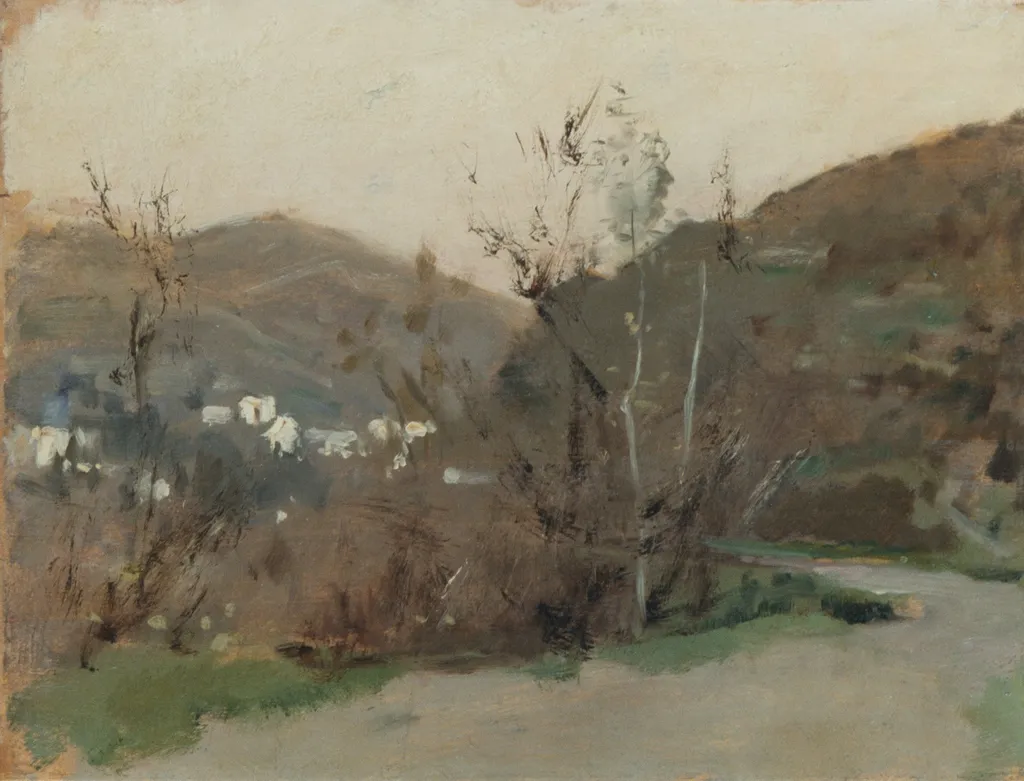 Spanish Landscape, by John Singer Sargent, oil, 1890