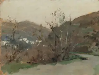 Spanish Landscape, by John Singer Sargent, oil, 1890