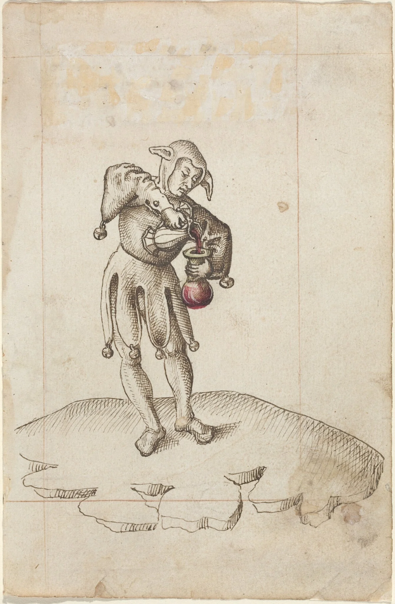 "Do Not Put Food in a Chamber Pot" [fol. 24 recto], detail