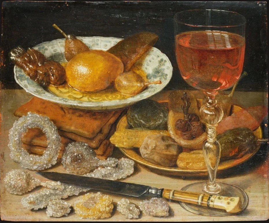 Still Life with Sweetmeats, detail