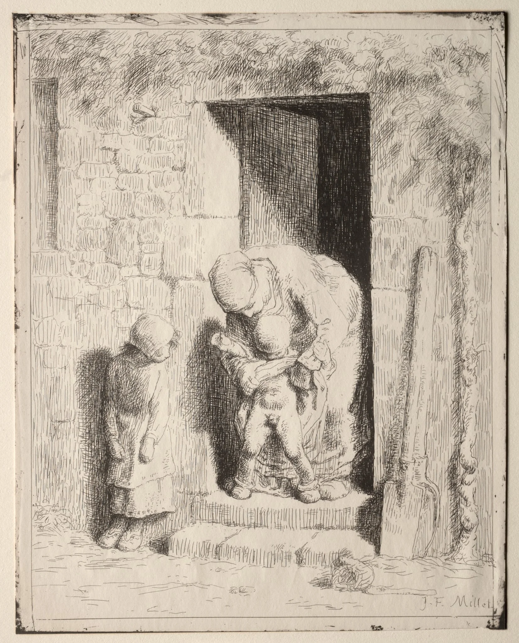 Maternal Precaution, detail