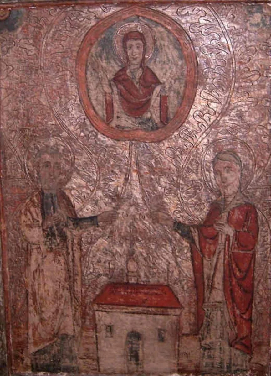 Zămislirea Fecioarei Maria, detail