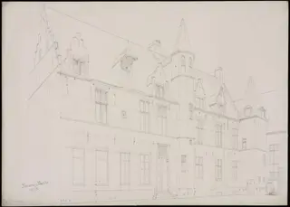 House at Mechlin, formerly a convent, by Somers Clarke, 1868