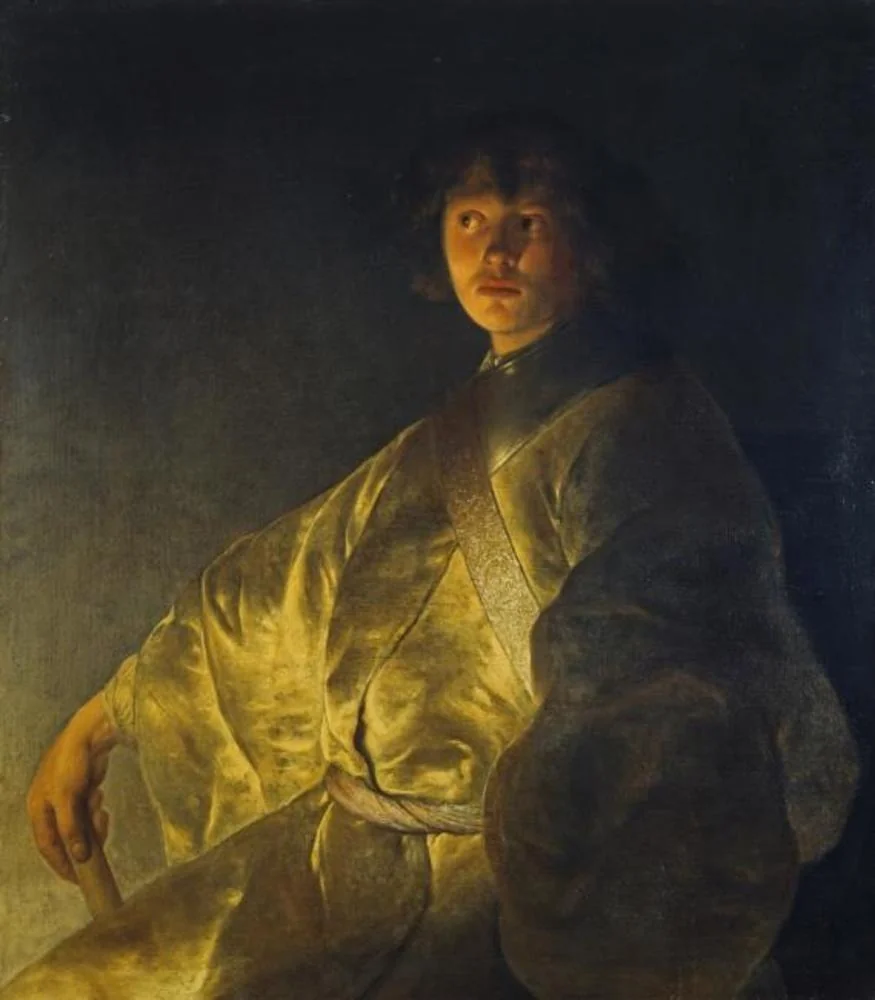 Portrait of a Young Man, detail
