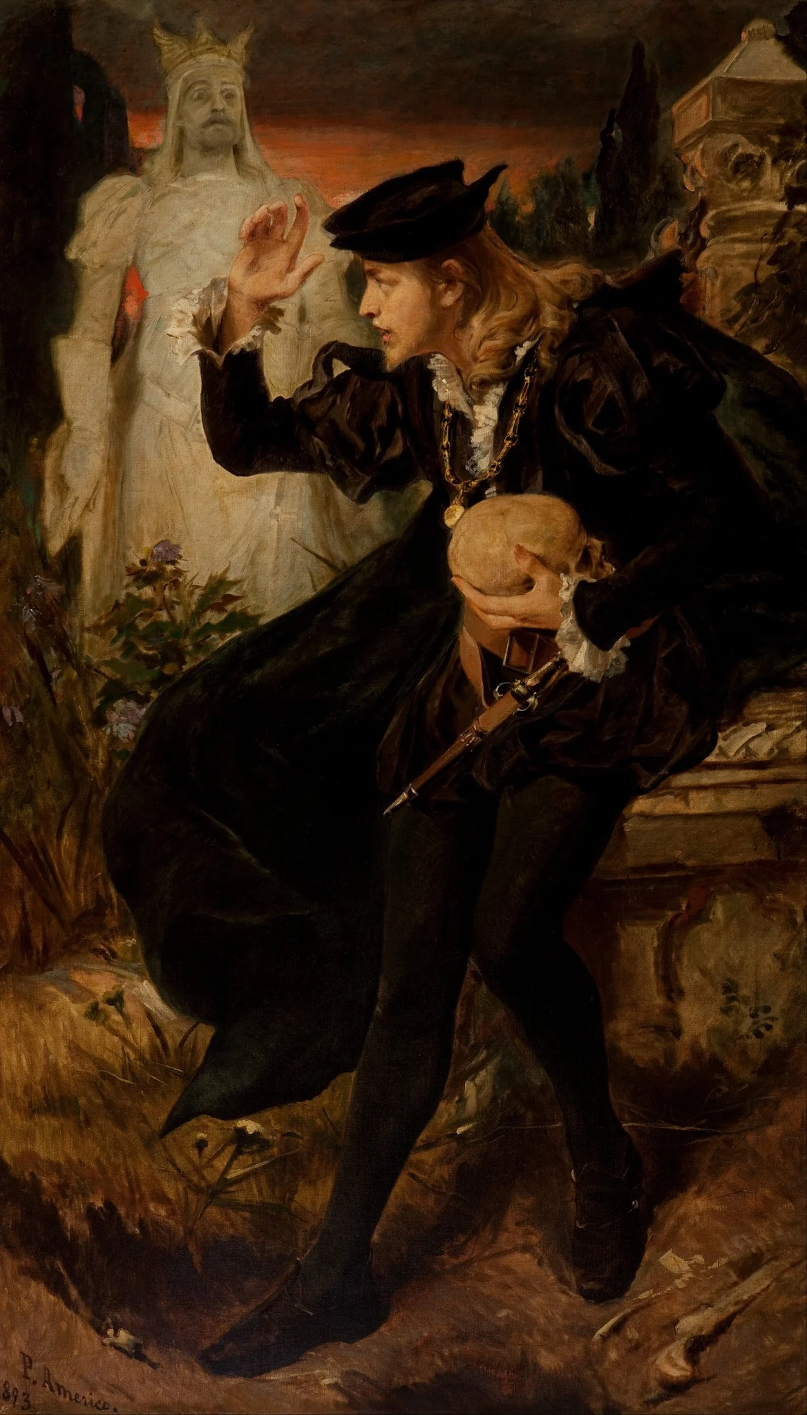 Hamlet’s Vision, detail