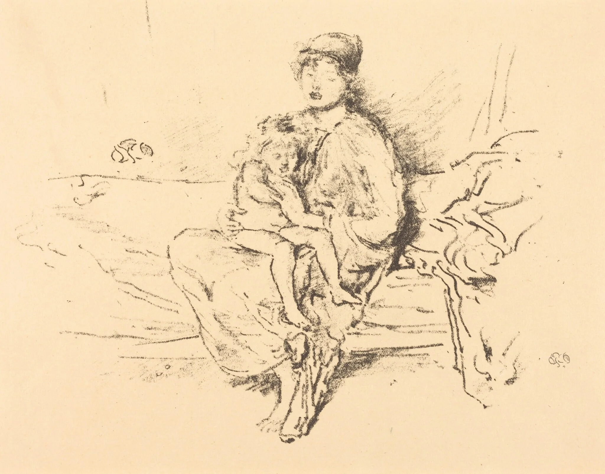 Mother and Child, No. 2, detail