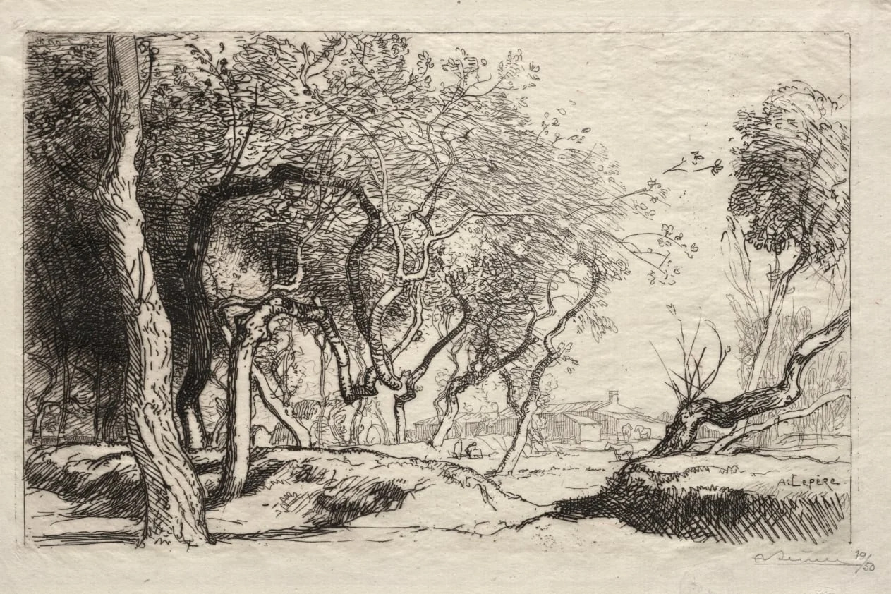 The Twisted Tree, detail