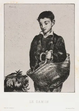 The Urchin, by Édouard Manet, 1862