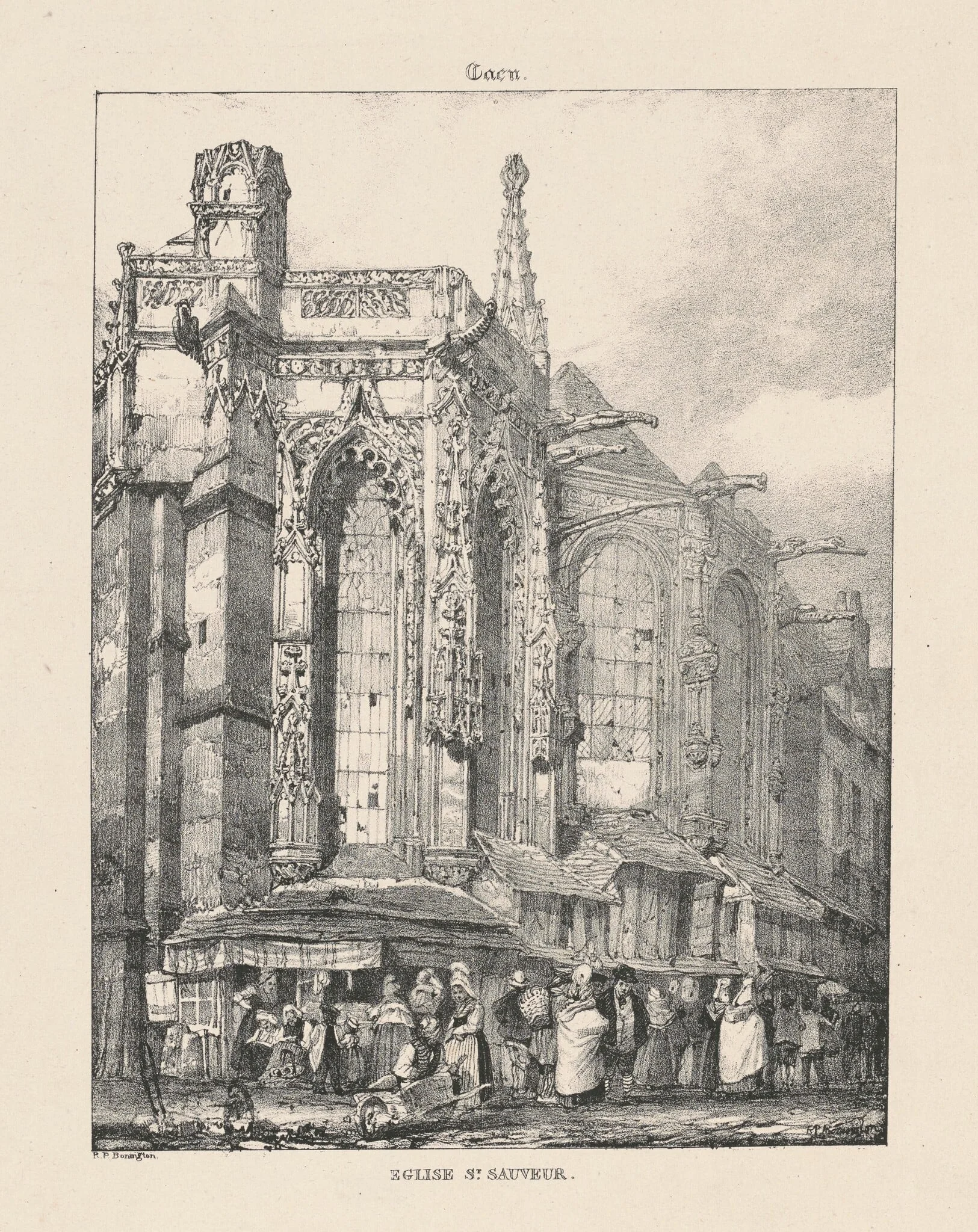 Église St. Sauveur, detail