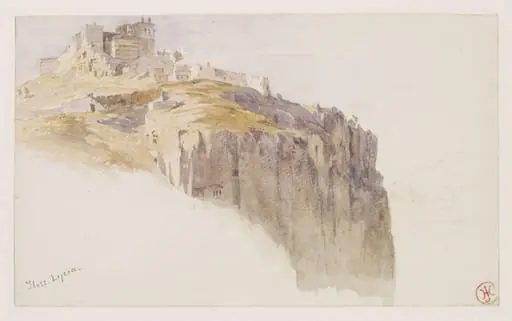 Tloss, by Harry John Johnson, watercolor, 1844