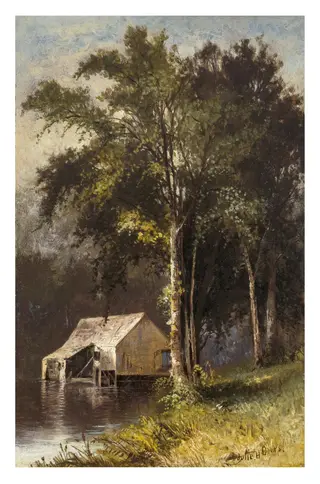 Summer Woodlands, by Julie Hart Beers, unspecified, 1872