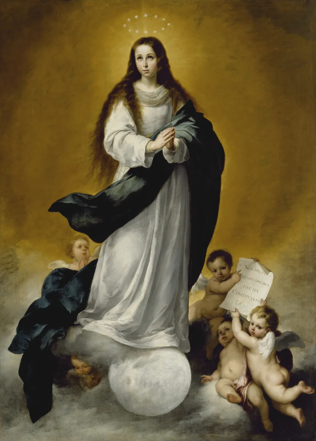 The Virgin of the Immaculate Conception, by Bartolomé Esteban Murillo, oil, 1670