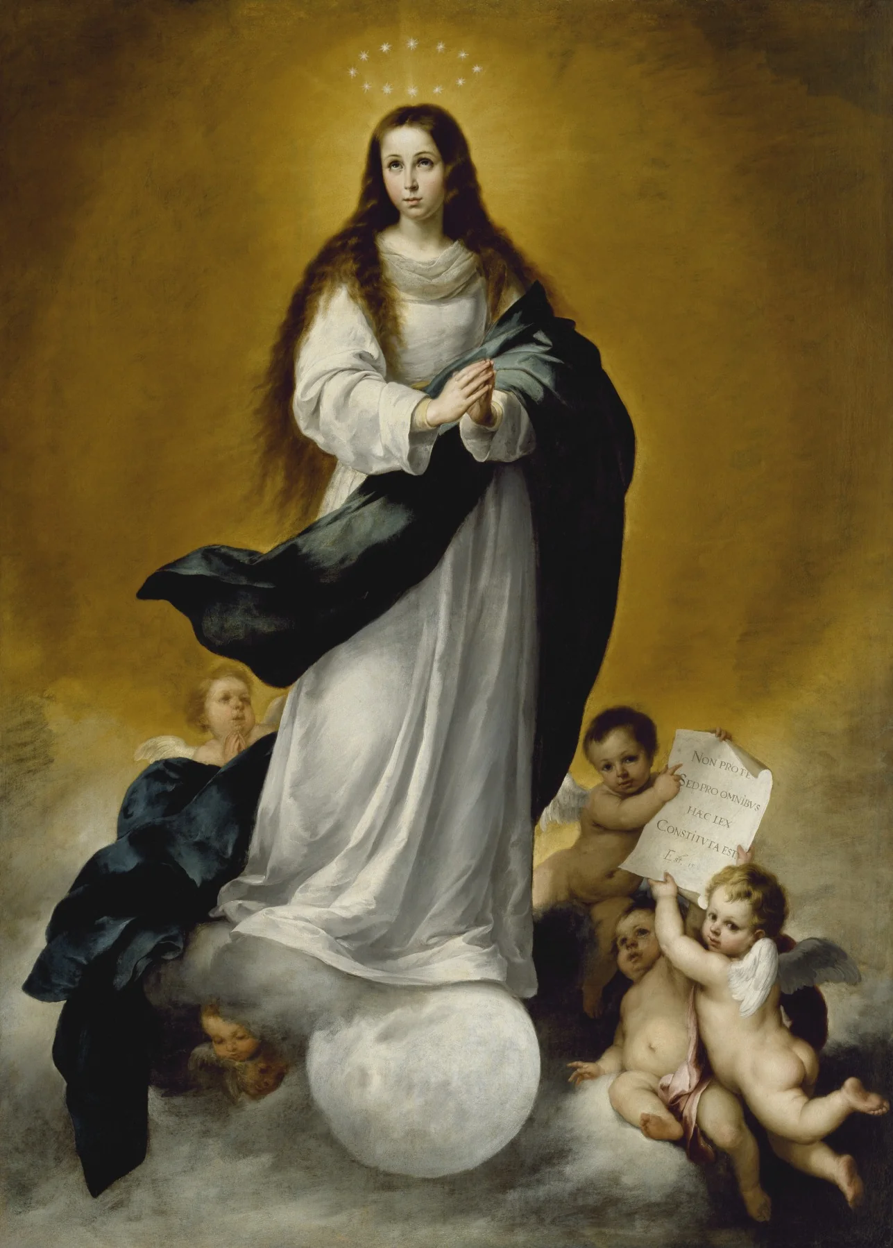 The Virgin of the Immaculate Conception, detail