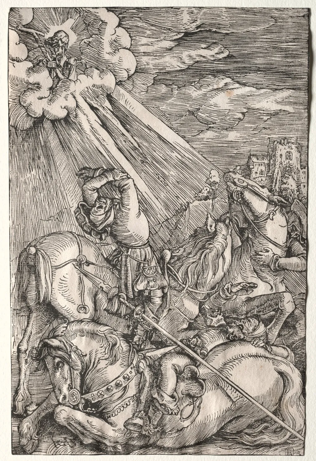 The Conversion of St. Paul, by Hans Baldung Grien, 1516