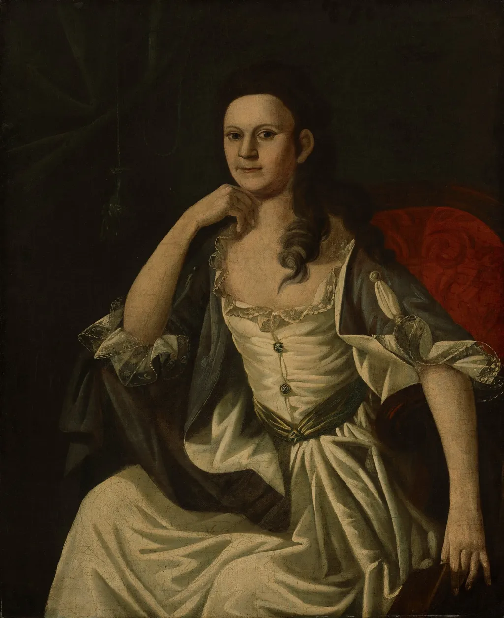 Jane Cutler Doane, oil, 1783