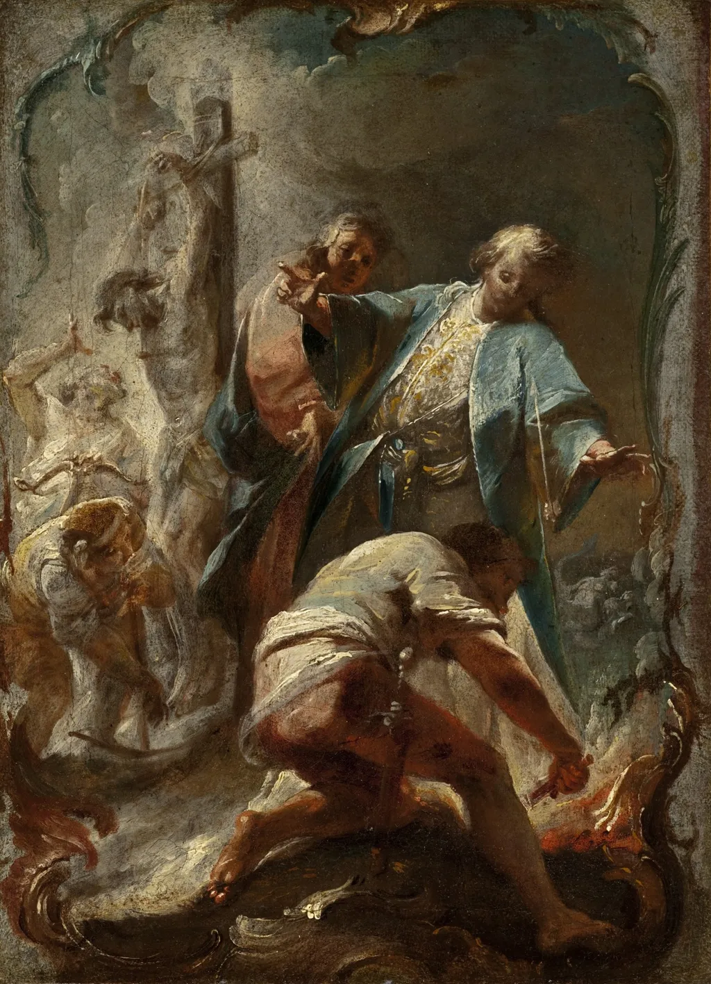 Scenes from the Life of Saint Arianus, by Johann Wolfgang Baumgartner, unspecified, 1755