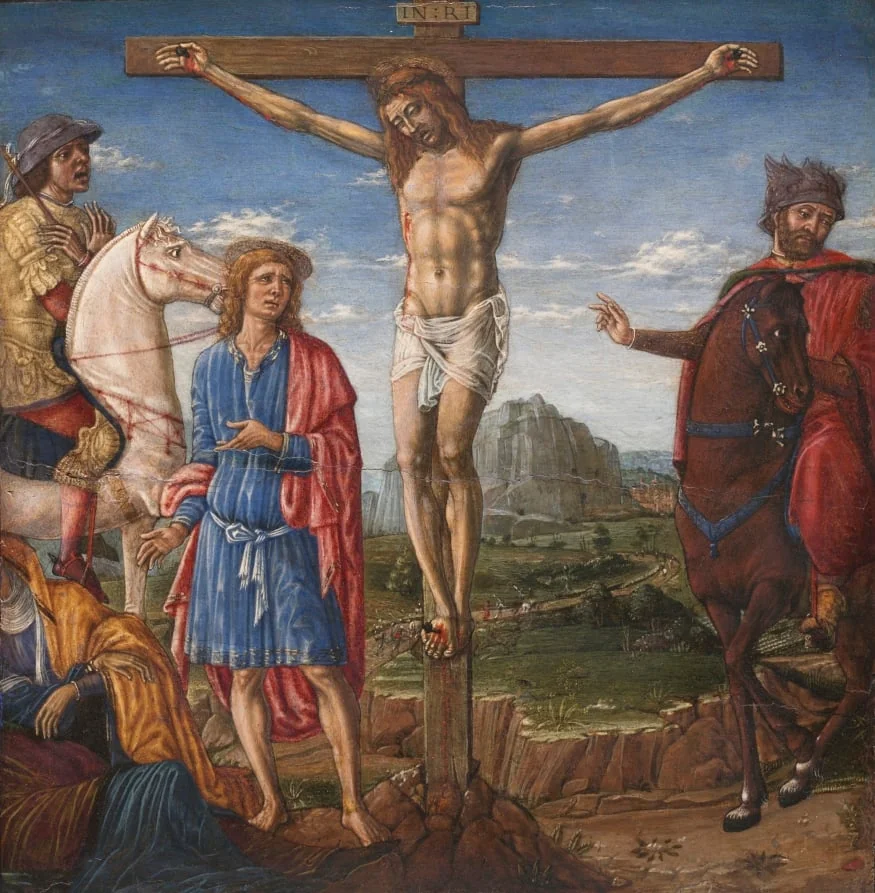 The Crucifixion, detail