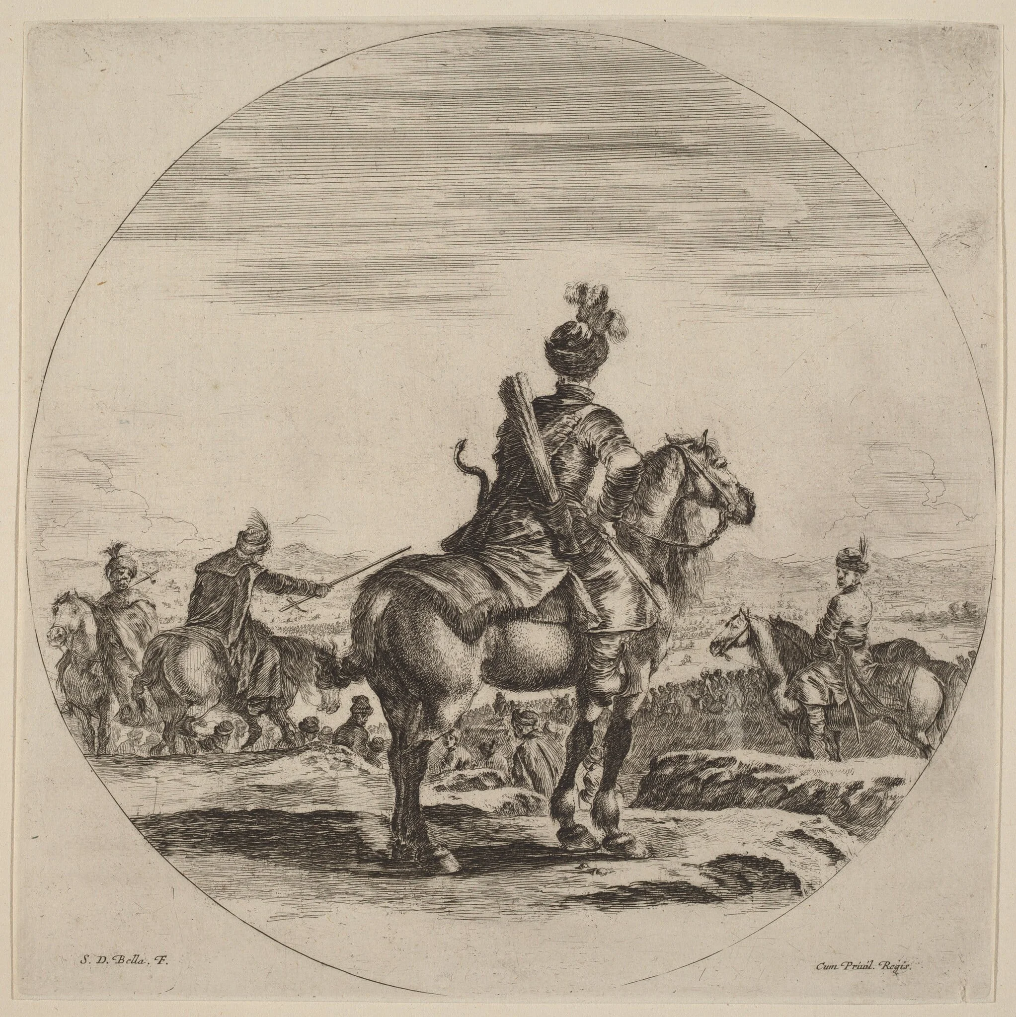 Polish Cavalier, detail
