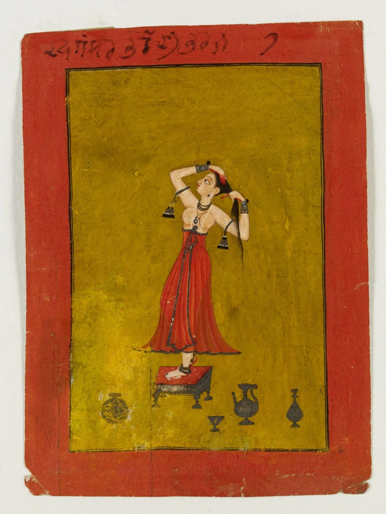 Devagandhari Ragini, detail