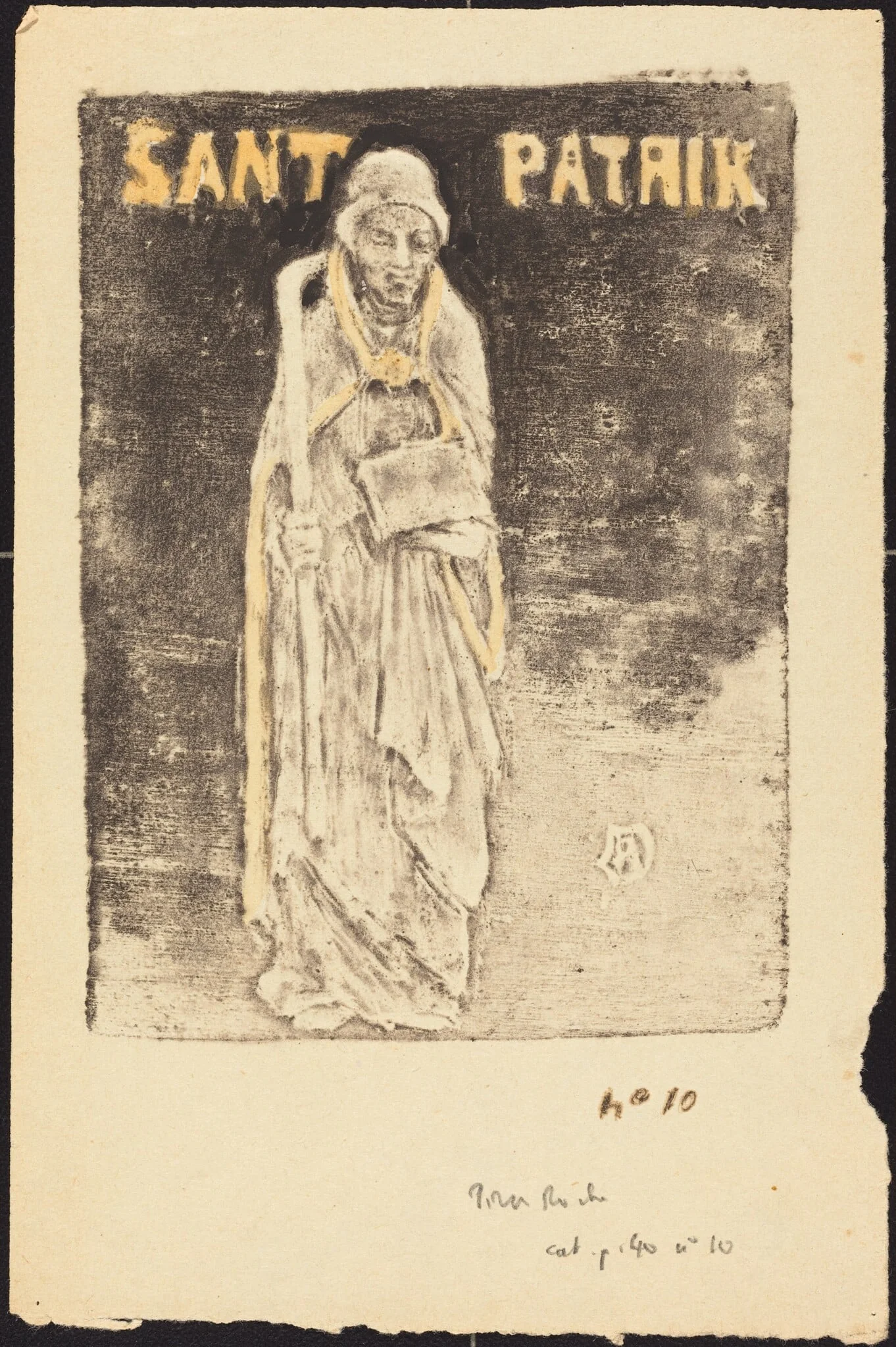 Saint Patrice, detail