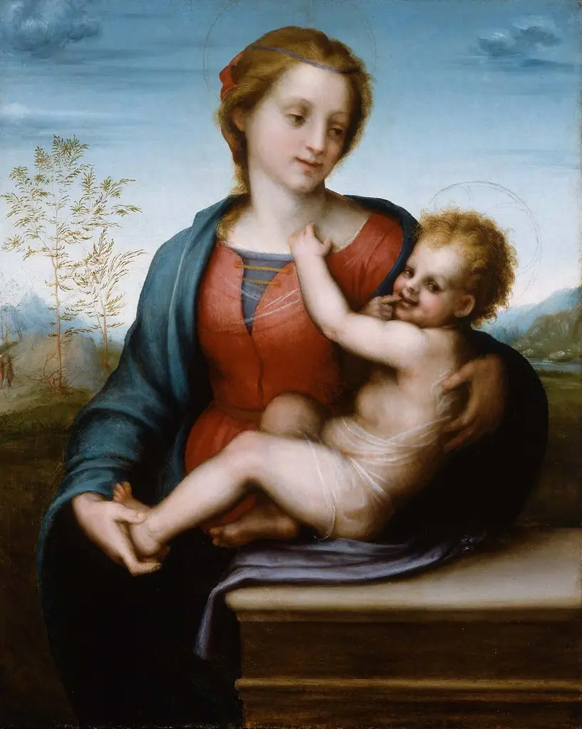 Virgin and Child, by Andrea del Sarto, unspecified, 1509