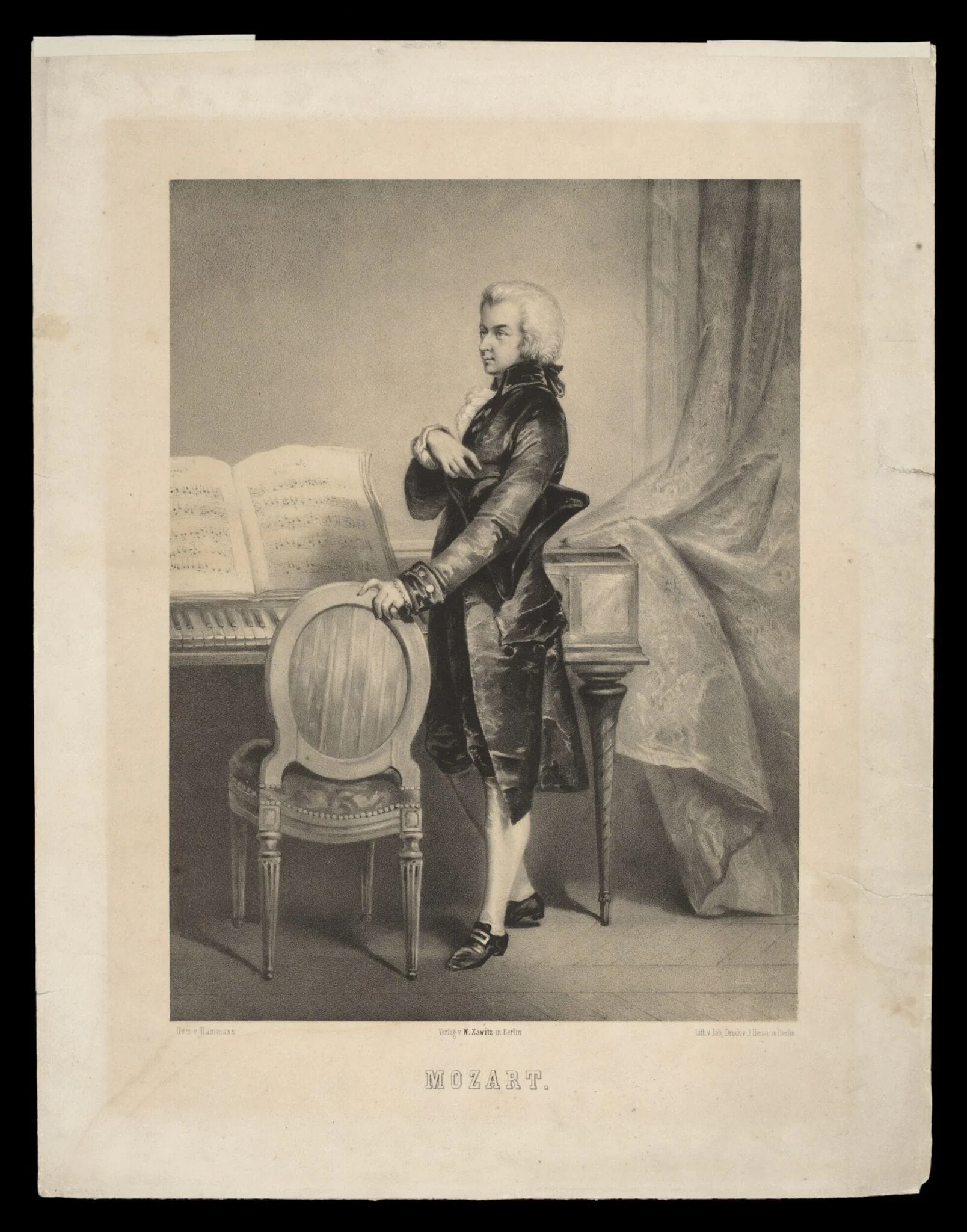 H Beard Print Collection, detail