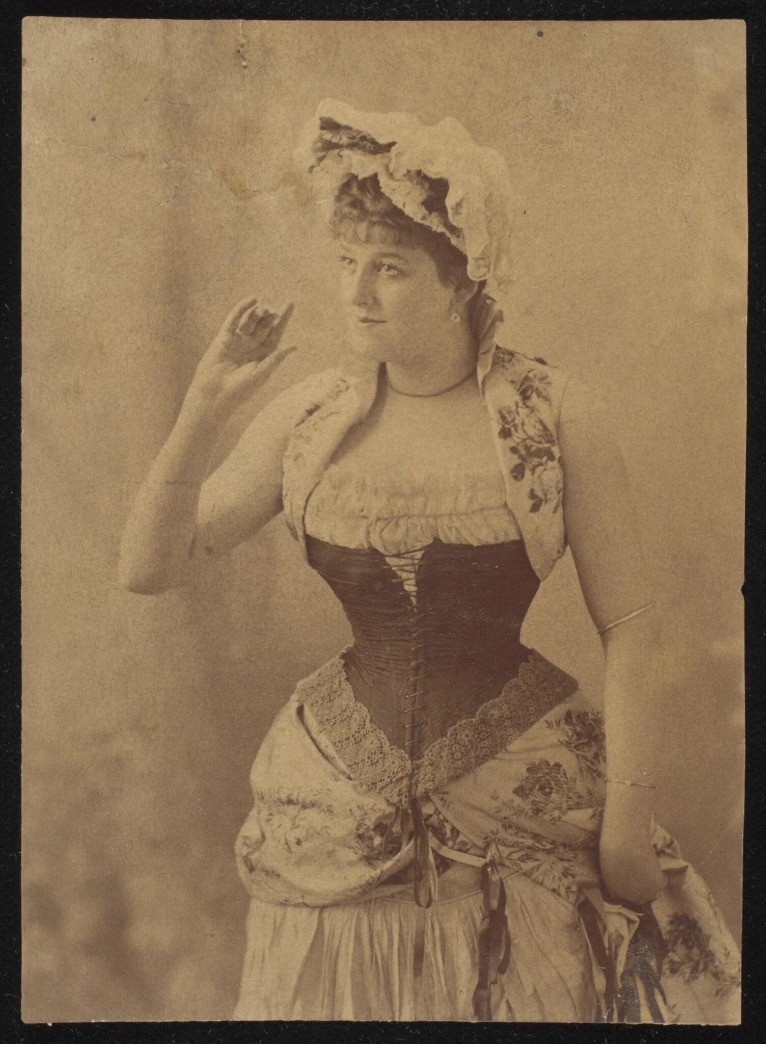 Guy Little Theatrical Photograph, detail