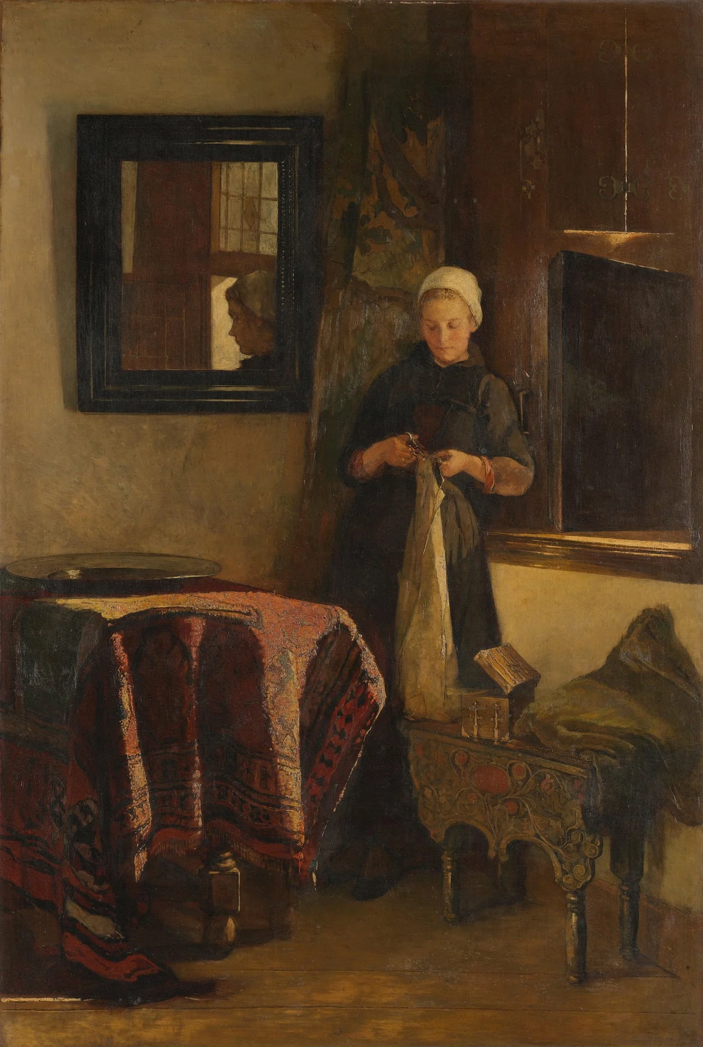A Sunny Spot, detail