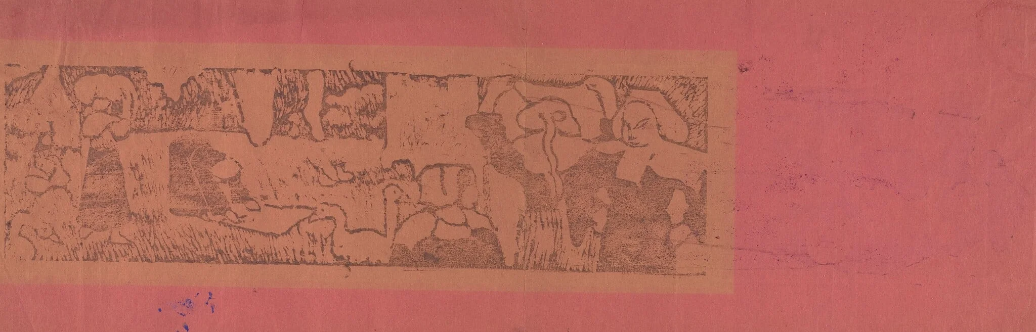 Laundry (La Lessive), detail