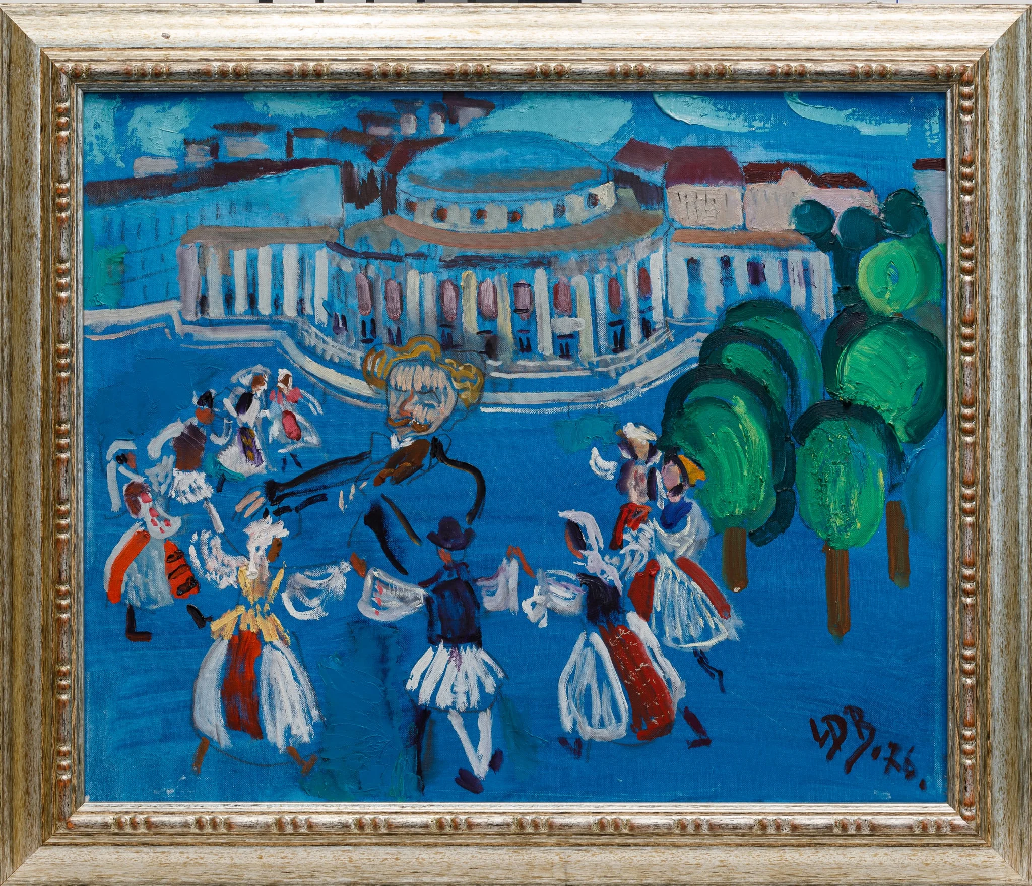 Dans românesc, detail