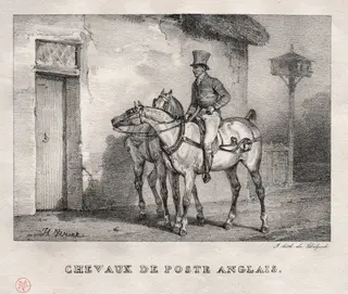 Postal Horses, by Horace Vernet, 1823
