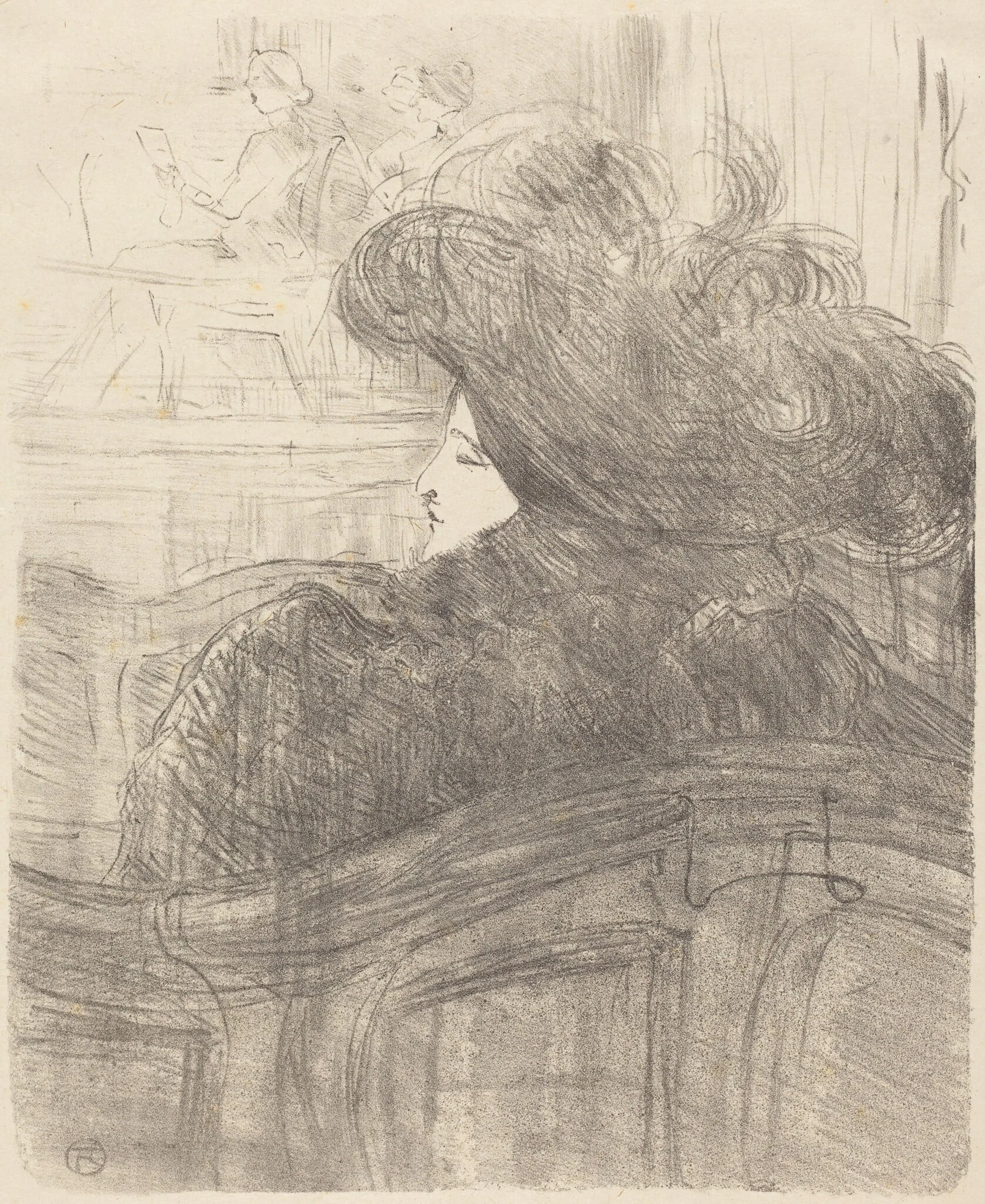 Cléo de Mérode, detail